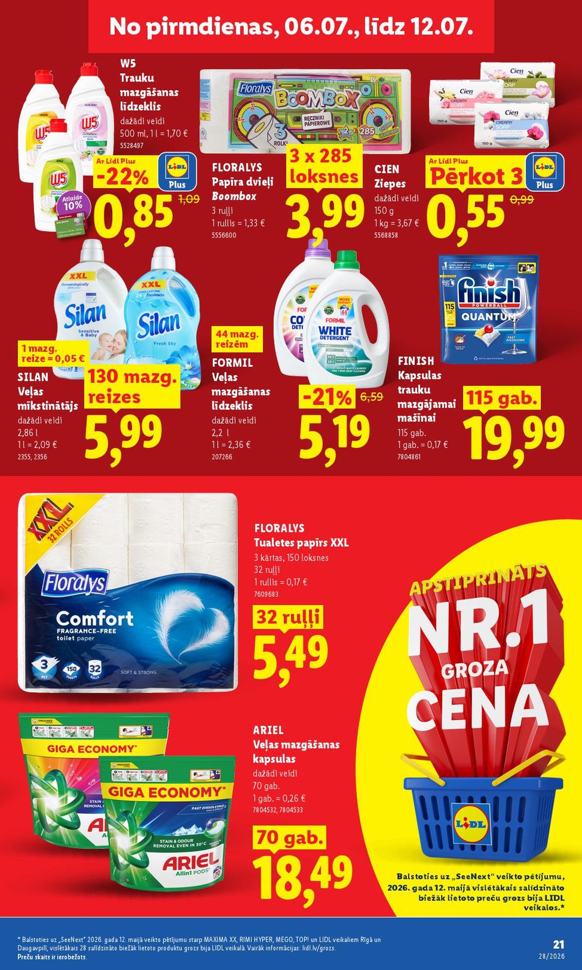 lidl - LIDL - Aktuālais akciju buklets (06.07.2026 - 12.07.2026) - page: 12