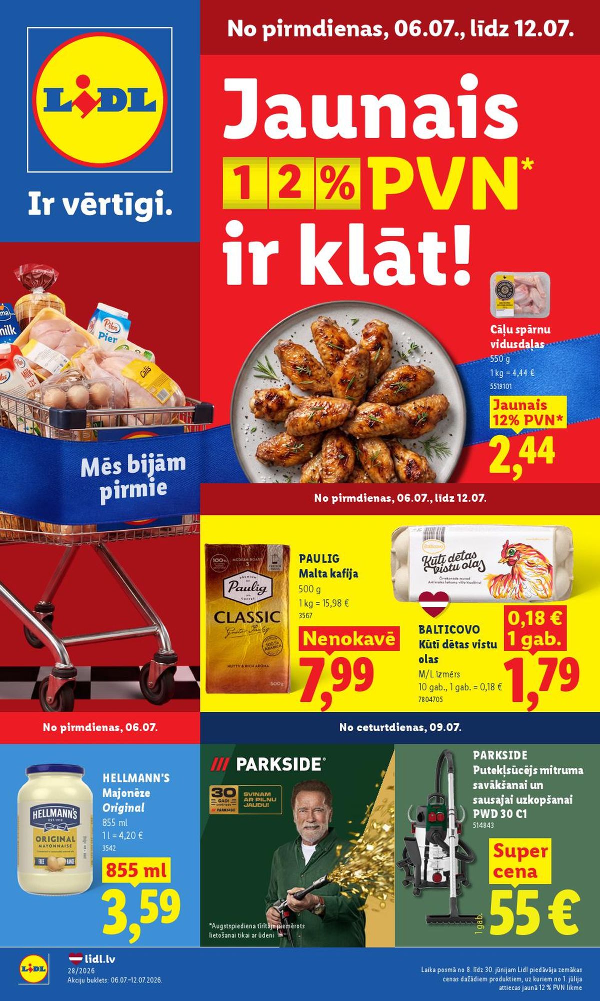 lidl - LIDL - Aktuālais akciju buklets (06.07.2026 - 12.07.2026)