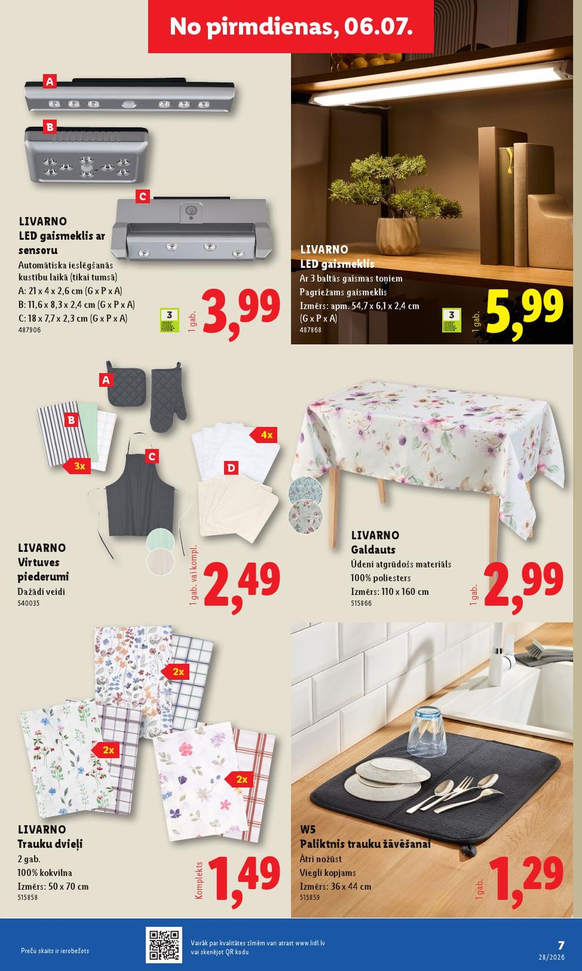 lidl - LIDL - Nepārtikas preču piedāvājums (06.07.2026 - 12.07.2026) - page: 4