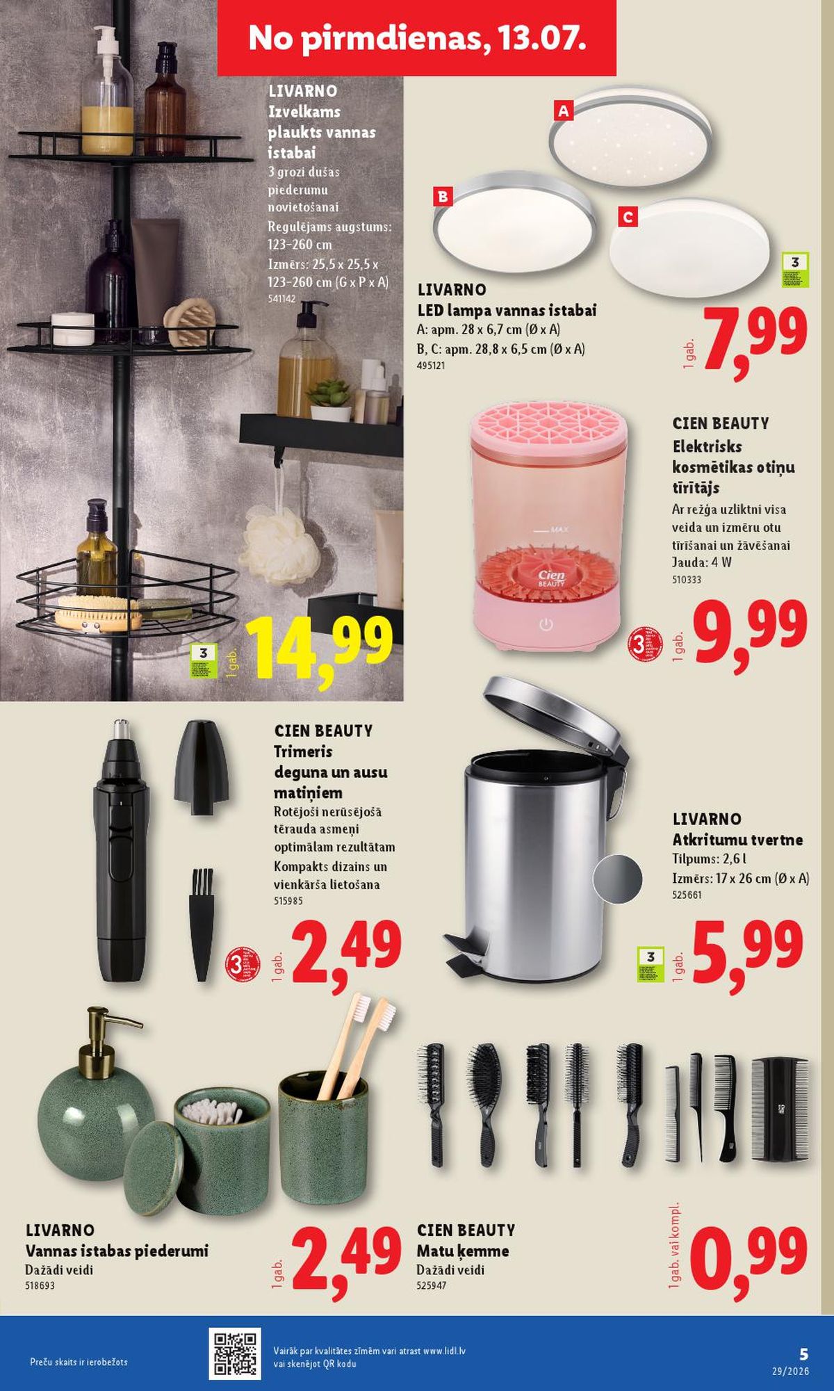 lidl - LIDL - Nepārtikas preču piedāvājums (13.07.2026 - 19.07.2026) - page: 3