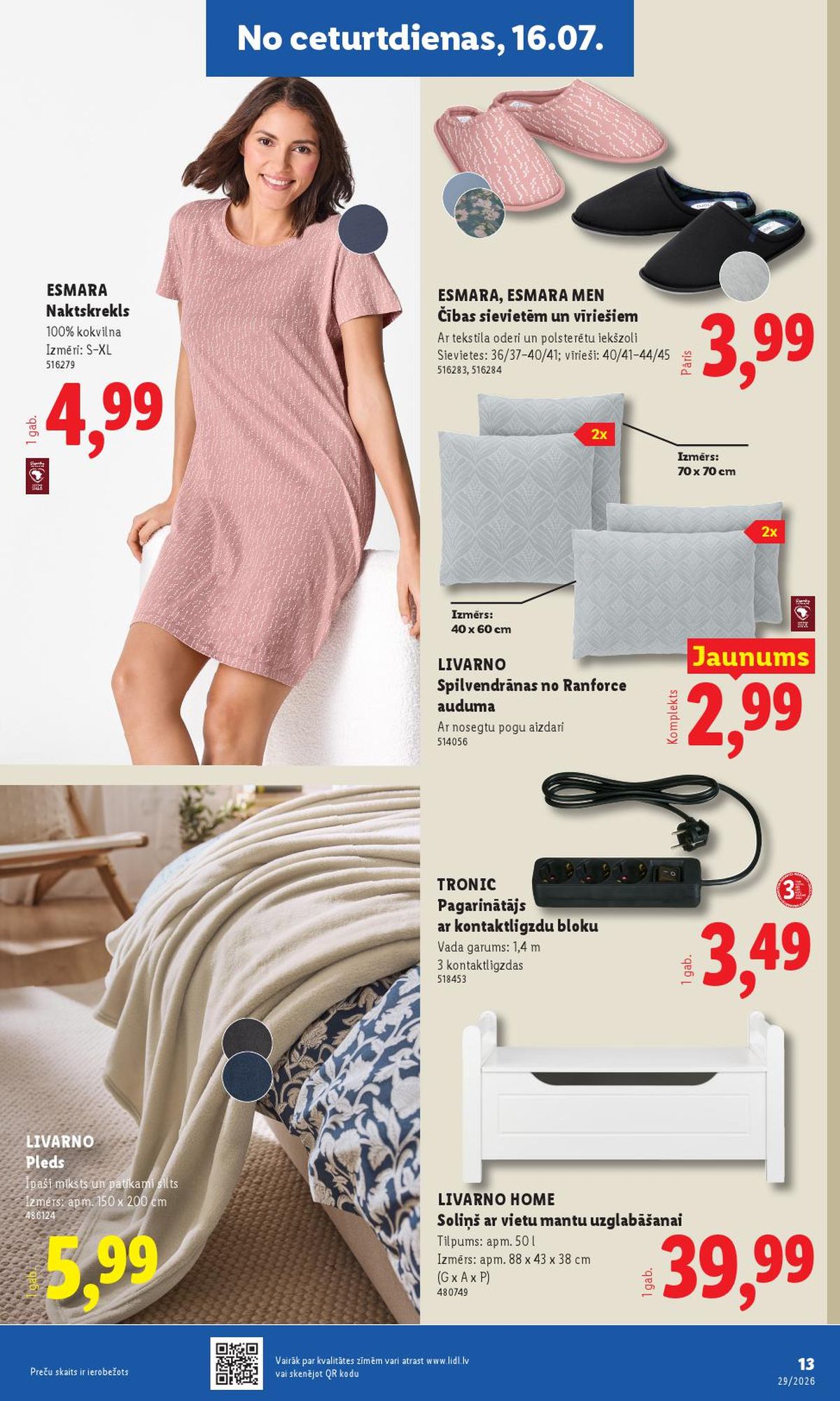 lidl - LIDL - Nepārtikas preču piedāvājums (13.07.2026 - 19.07.2026) - page: 7
