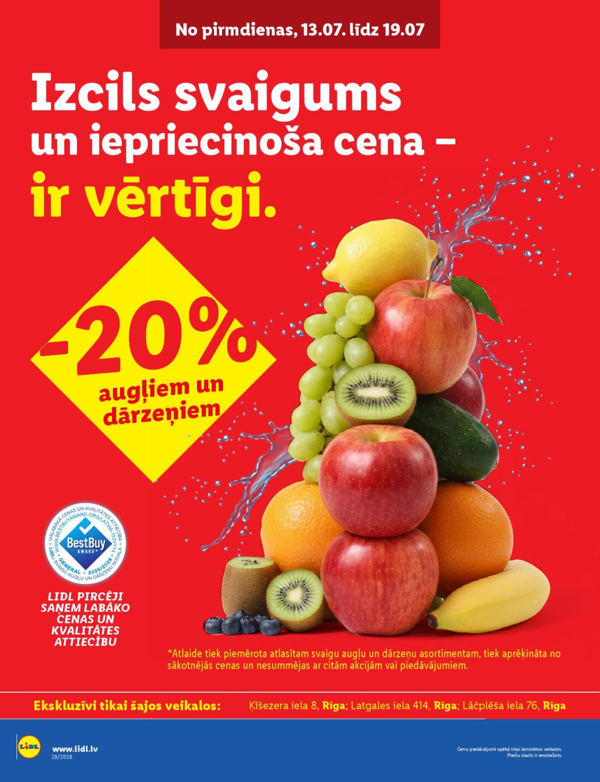 lidl - LIDL - Atlaižu viesulis (13.07.2026 - 19.07.2026)
