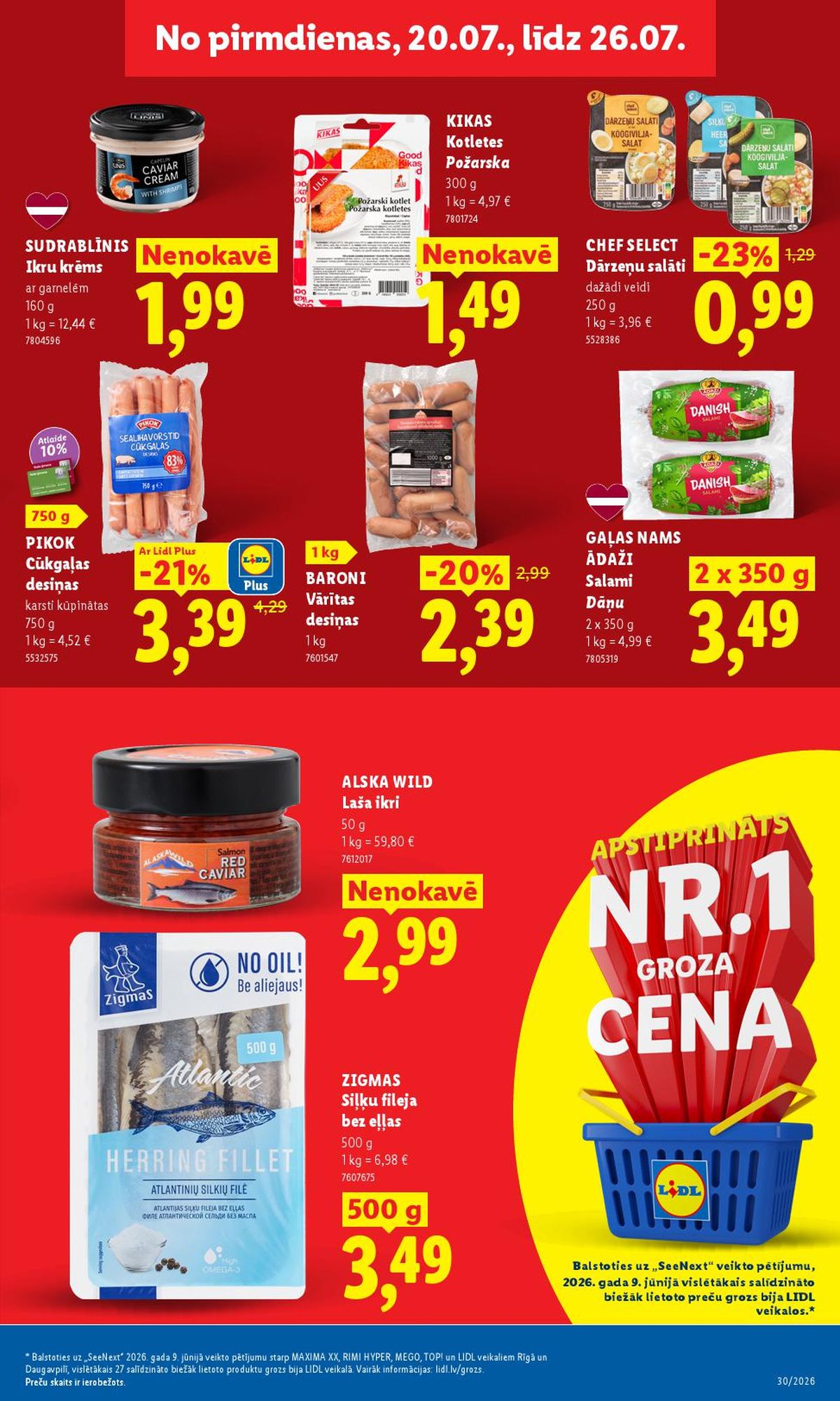 lidl - LIDL - Aktuālais akciju buklets (20.07.2026 - 26.07.2026) - page: 8