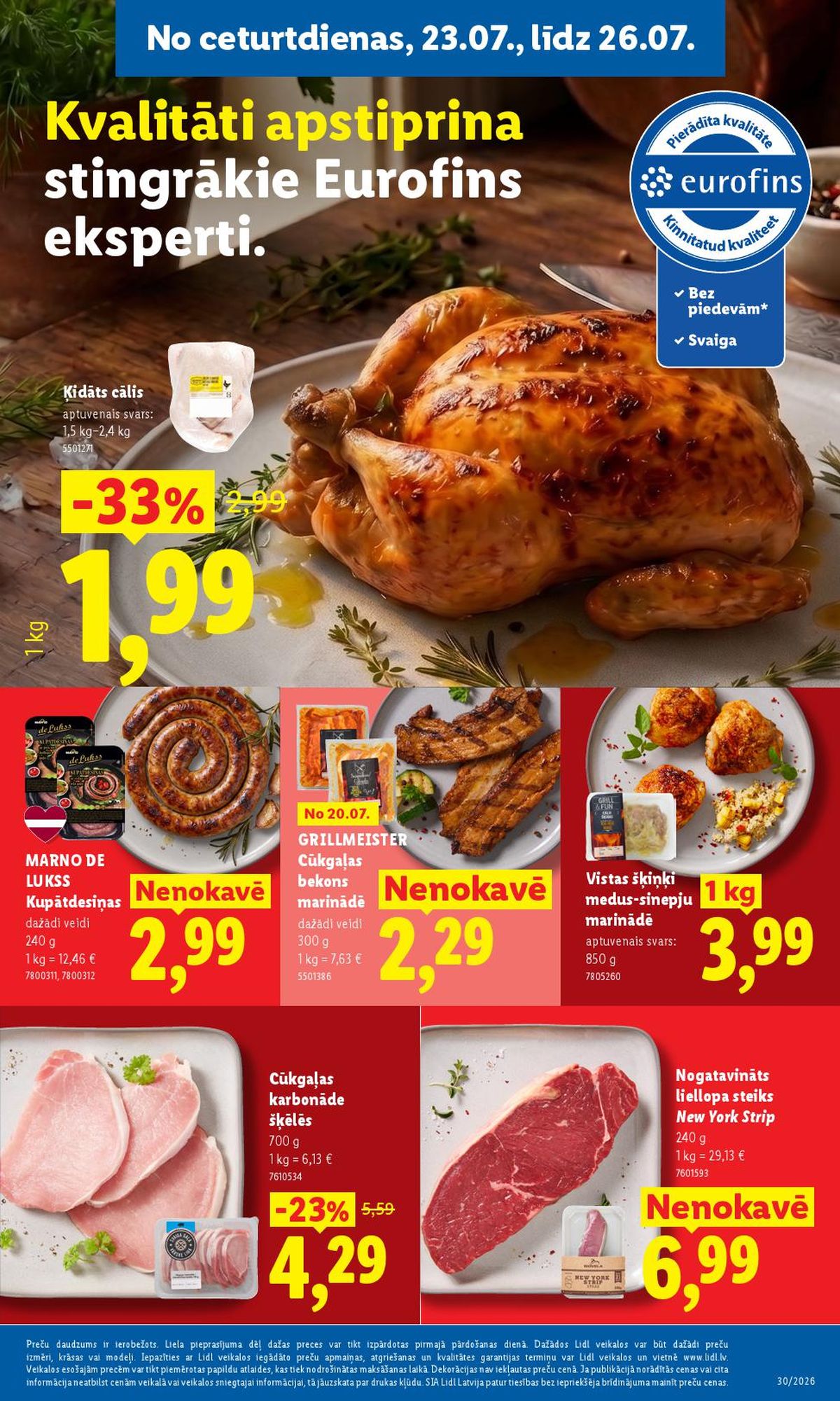 lidl - LIDL - Aktuālais akciju buklets (20.07.2026 - 26.07.2026) - page: 20