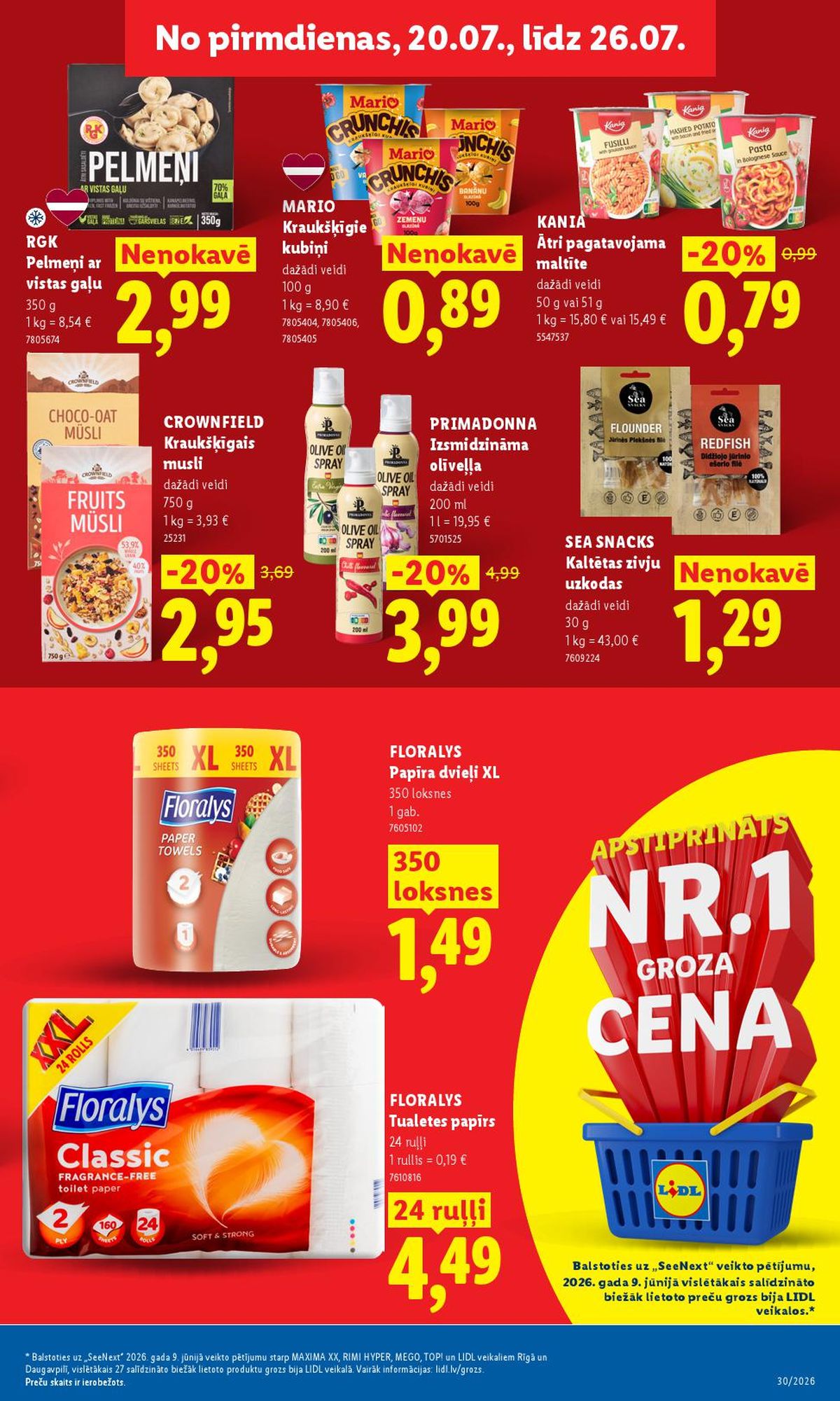 lidl - LIDL - Aktuālais akciju buklets (20.07.2026 - 26.07.2026) - page: 10