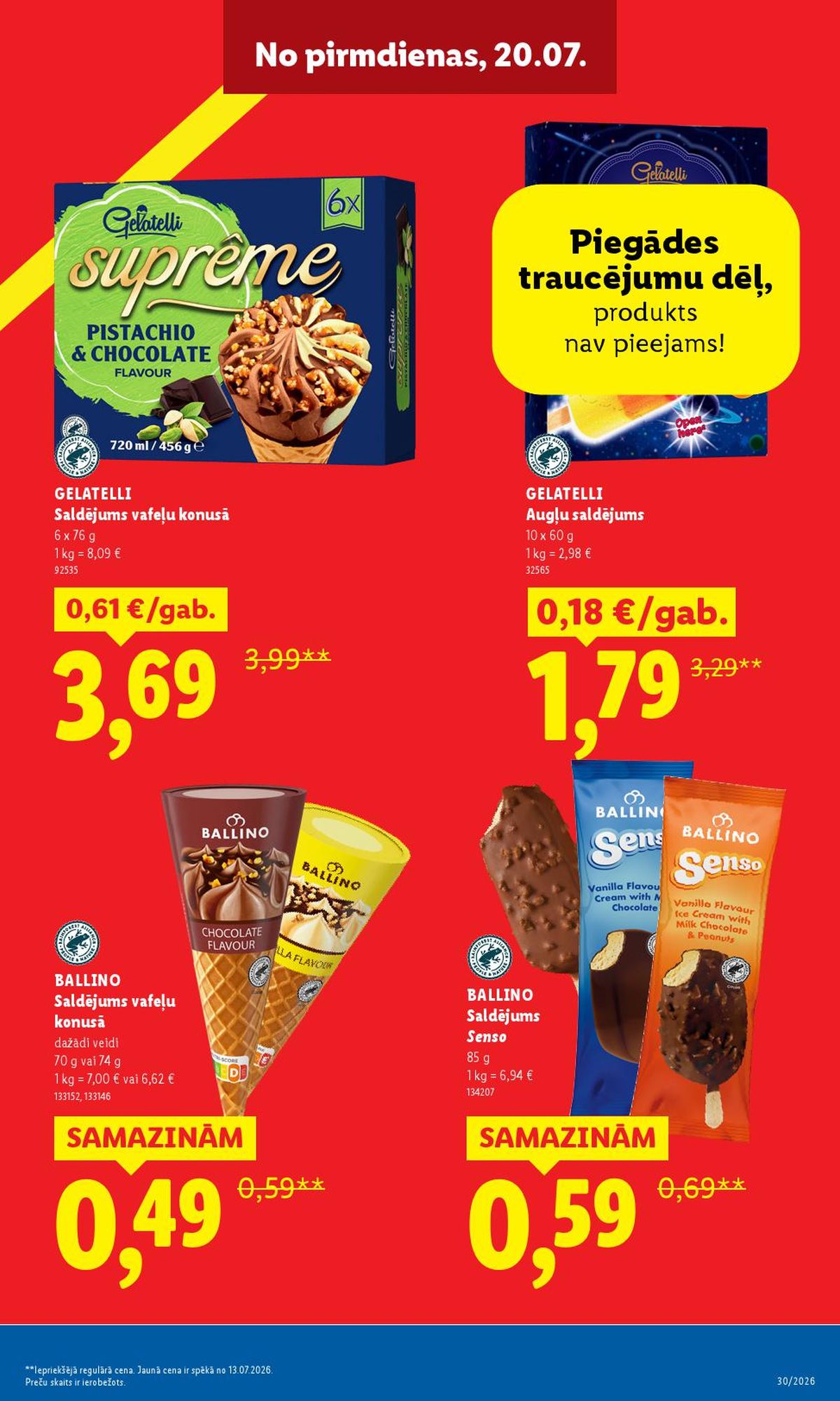 lidl - LIDL - Aktuālais akciju buklets (20.07.2026 - 26.07.2026) - page: 2
