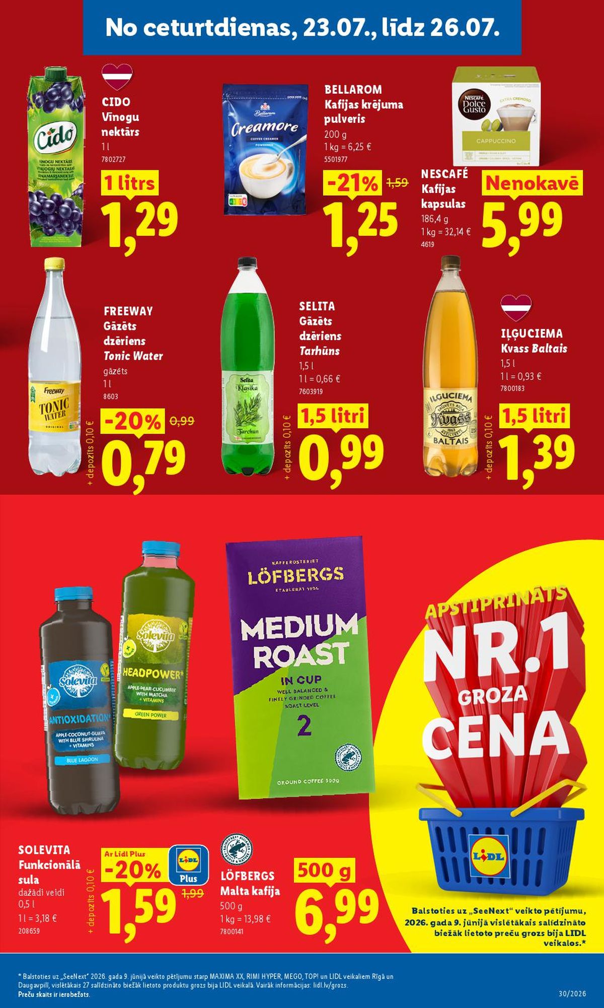 lidl - LIDL - Aktuālais akciju buklets (20.07.2026 - 26.07.2026) - page: 16