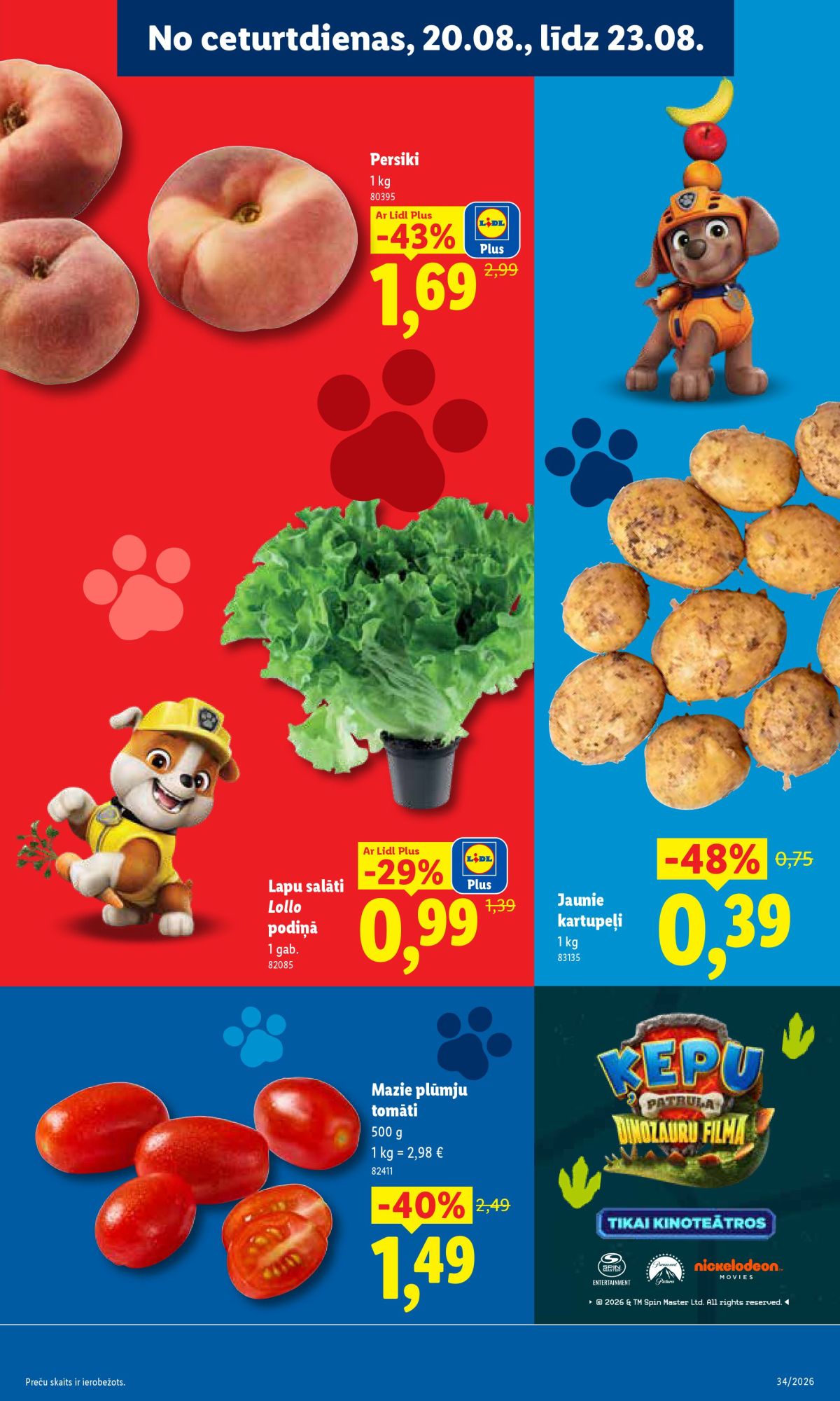 lidl - LIDL - Aktuālais akciju buklets (17.08.2026 - 23.08.2026) - page: 17