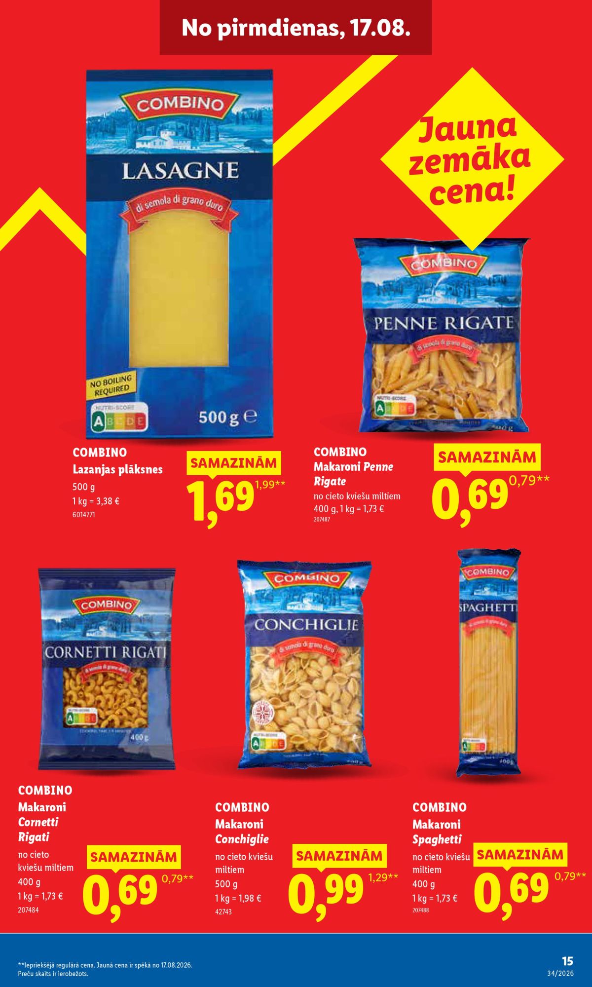 lidl - LIDL - Aktuālais akciju buklets (17.08.2026 - 23.08.2026) - page: 8