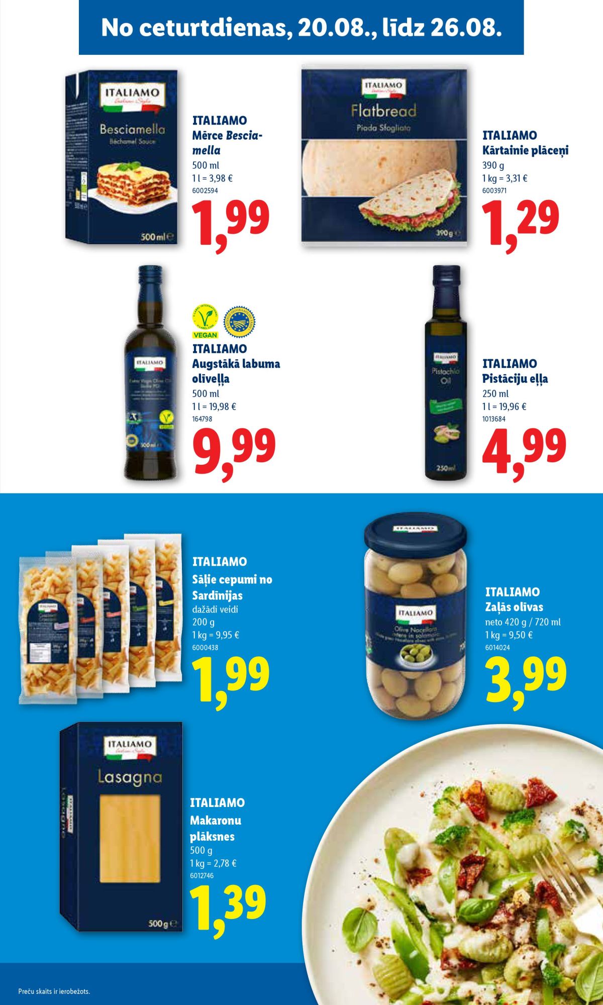 lidl - LIDL - Aktuālais akciju buklets (17.08.2026 - 23.08.2026) - page: 13