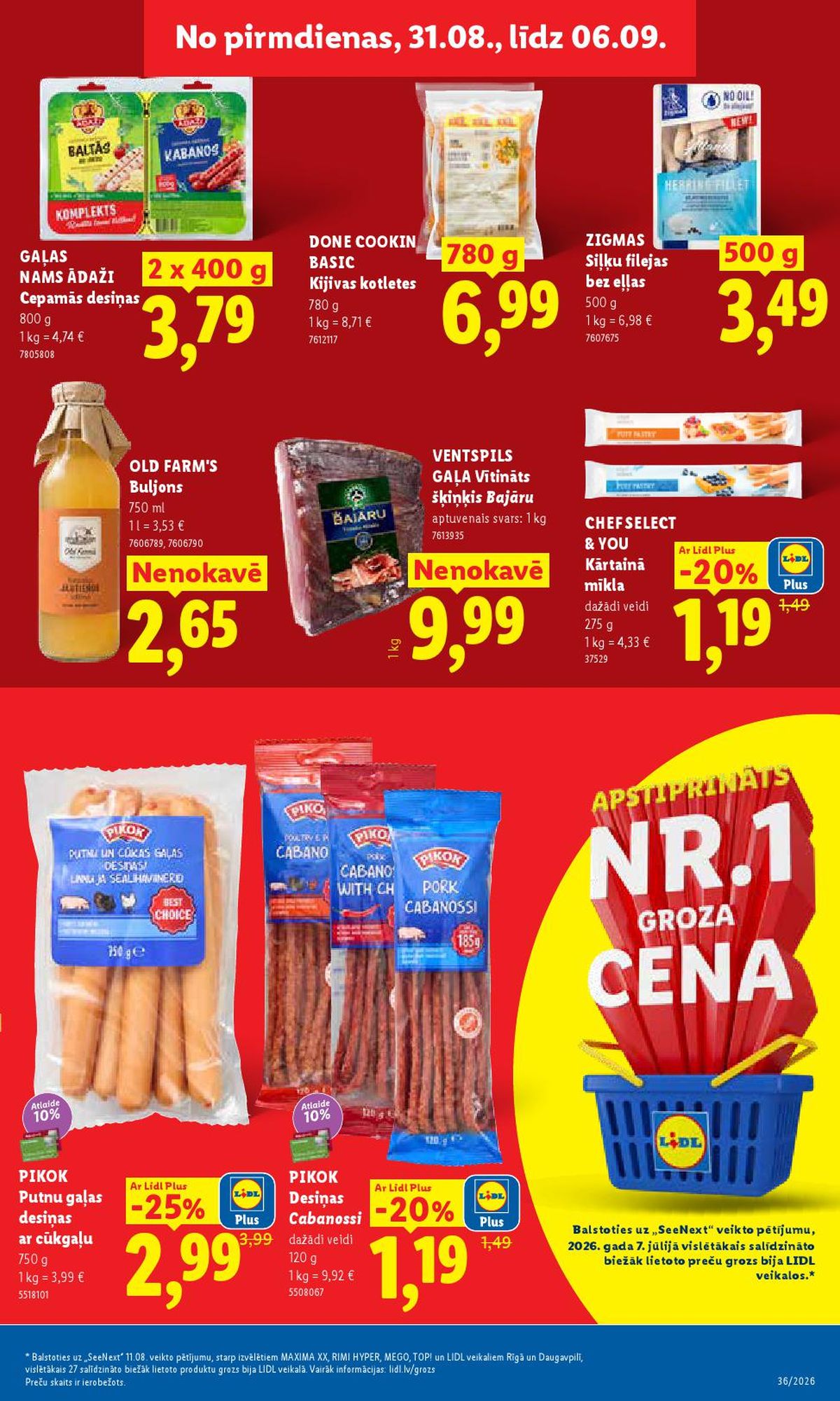 lidl - LIDL - Aktuālais akciju buklets (31.08.2026 - 06.09.2026) - page: 5