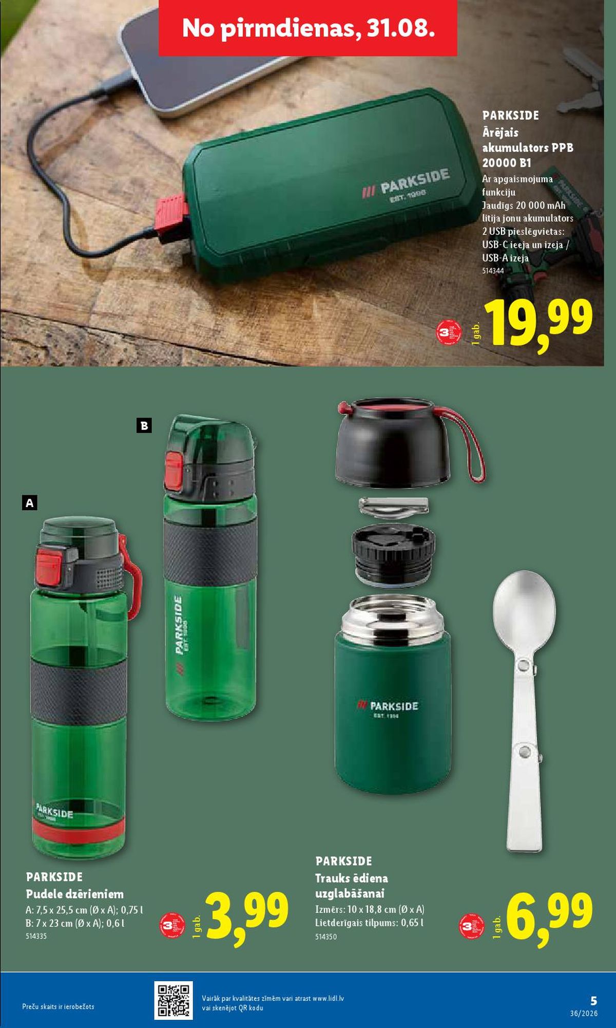 lidl - LIDL - Nepārtikas preču piedāvājums (31.08.2026 - 06.09.2026) - page: 3