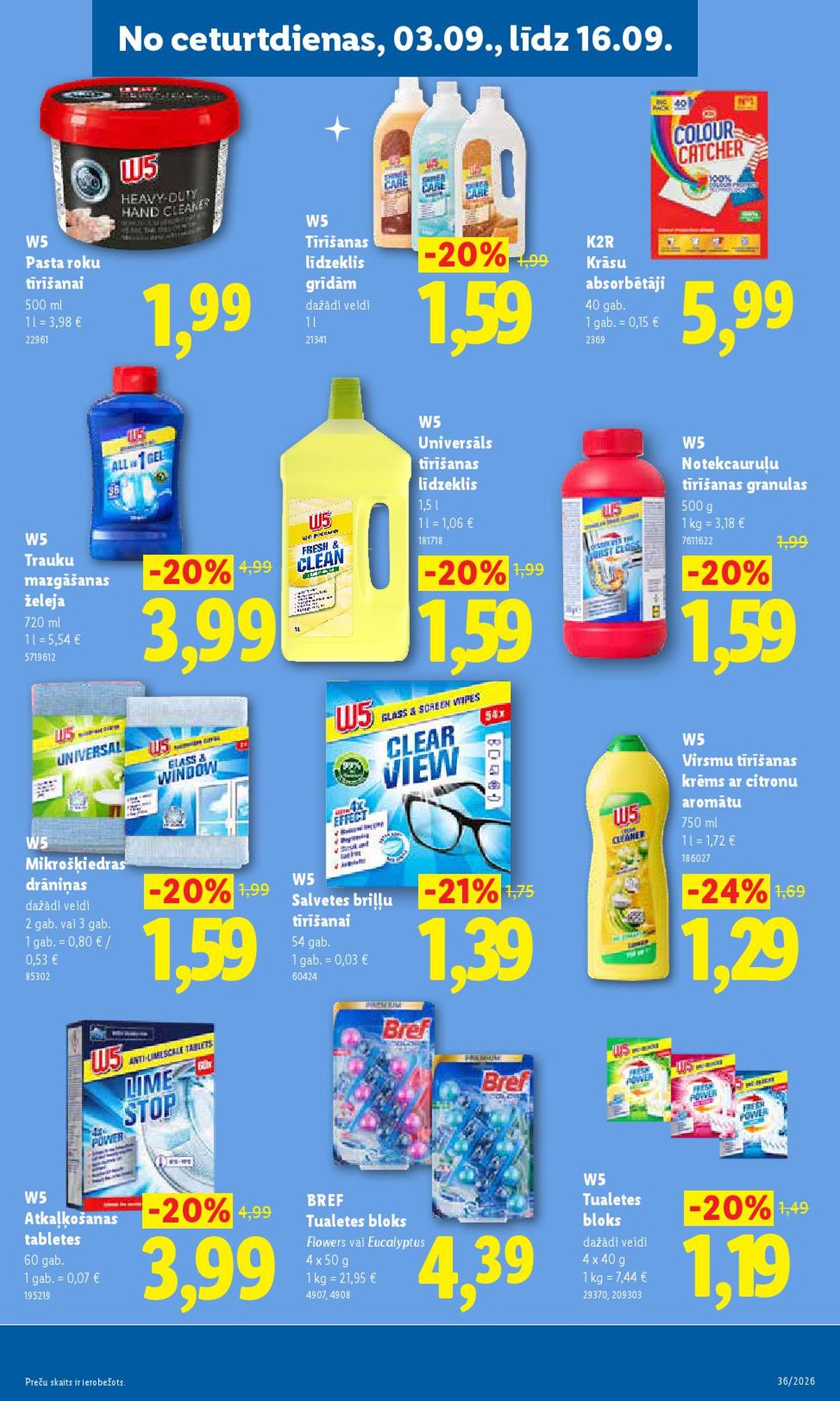 lidl - LIDL - Aktuālais akciju buklets (07.09.2026 - 13.09.2026) - page: 15