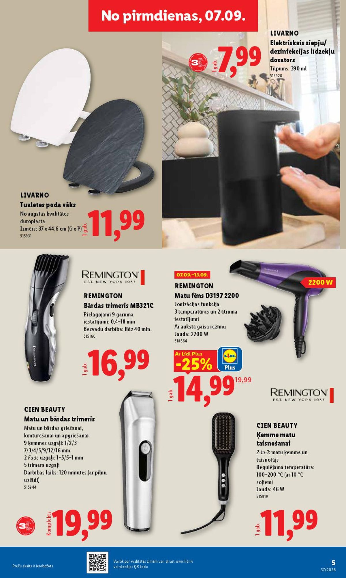 lidl - LIDL - Nepārtikas preču piedāvājums (07.09.2026 - 13.09.2026) - page: 3
