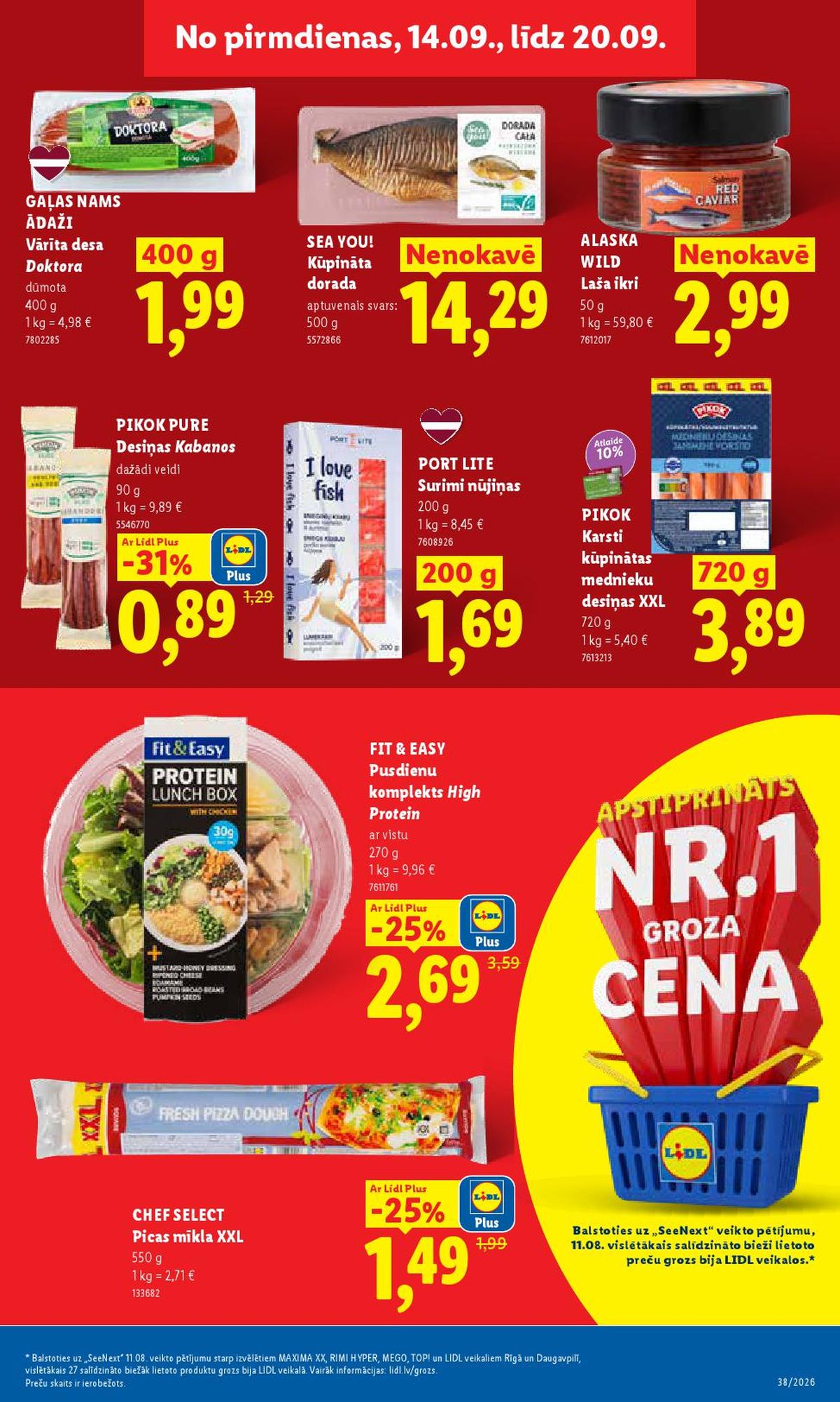 lidl - LIDL - Aktuālais akciju buklets (14.09.2026 - 20.09.2026) - page: 3