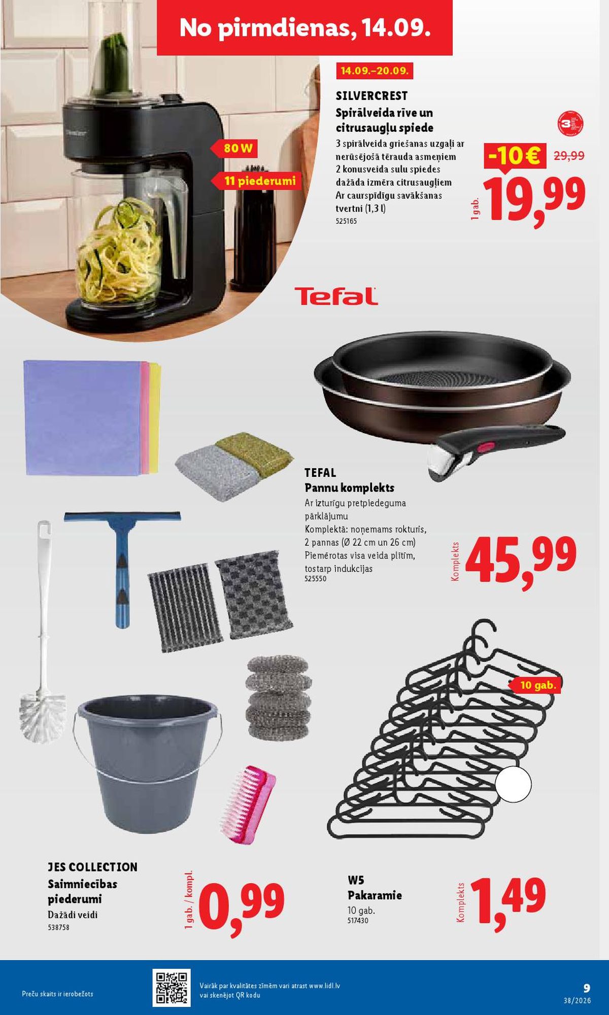 lidl - LIDL - Nepārtikas preču piedāvājums (14.09.2026 - 20.09.2026) - page: 5