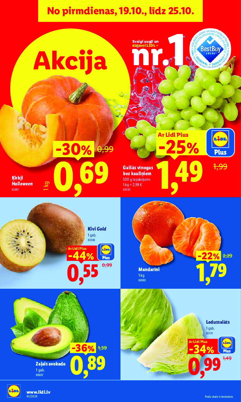 lidl - Aktuālais akciju buklets (2026-10-19 - 2026-10-25) - page: 4