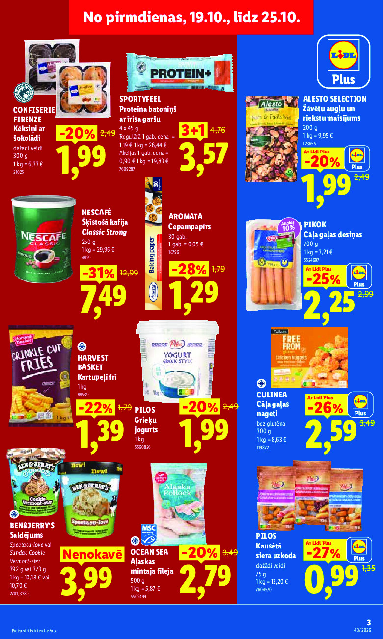 lidl - Aktuālais akciju buklets (2026-10-19 - 2026-10-25) - page: 3