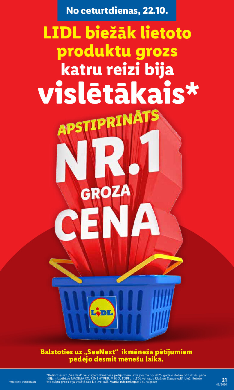 lidl - Nepārtikas preču piedāvājums (2026-10-19 - 2026-10-25) - page: 21