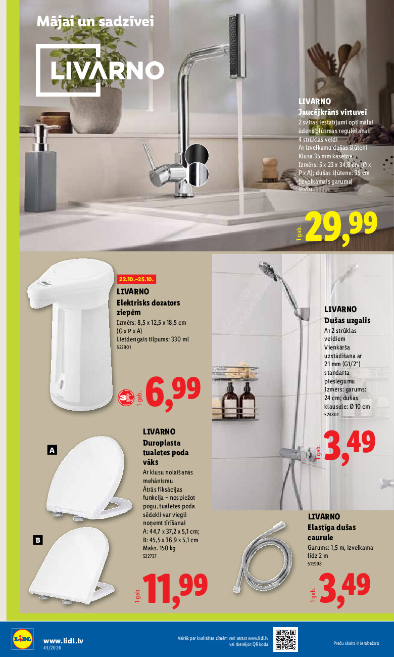 lidl - Nepārtikas preču piedāvājums (2026-10-19 - 2026-10-25) - page: 18