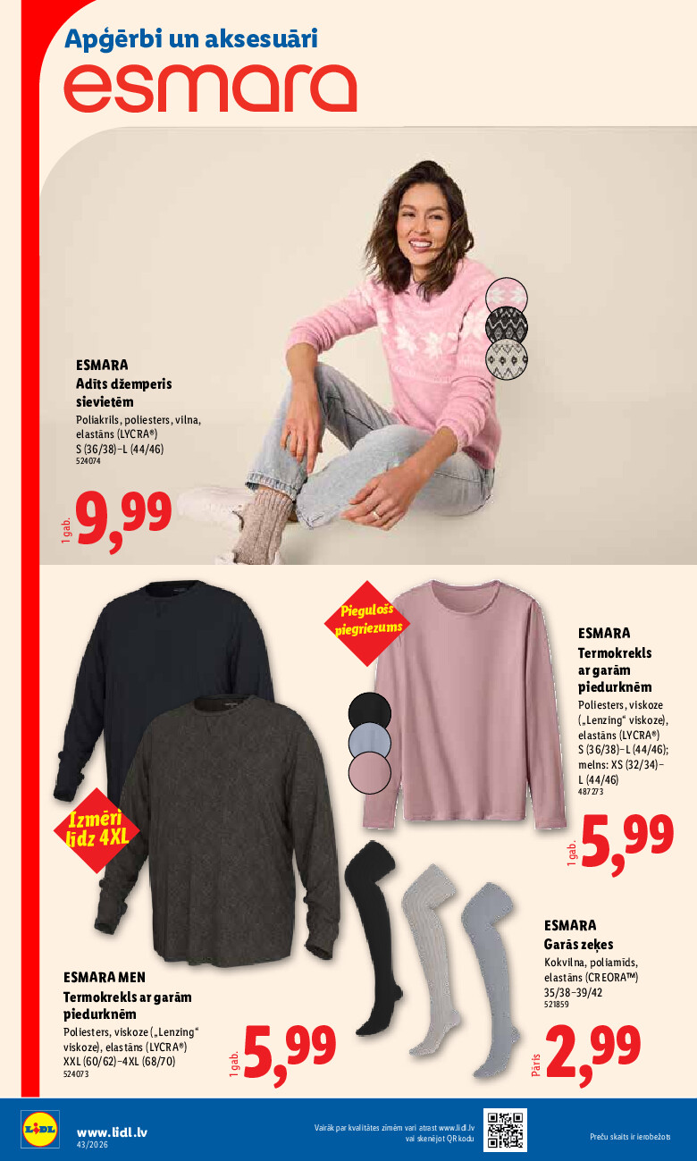 lidl - Nepārtikas preču piedāvājums (2026-10-19 - 2026-10-25) - page: 4