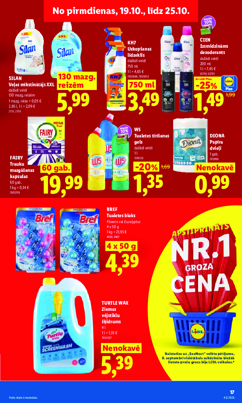 lidl - Aktuālais akciju buklets (2026-10-19 - 2026-10-25) - page: 17