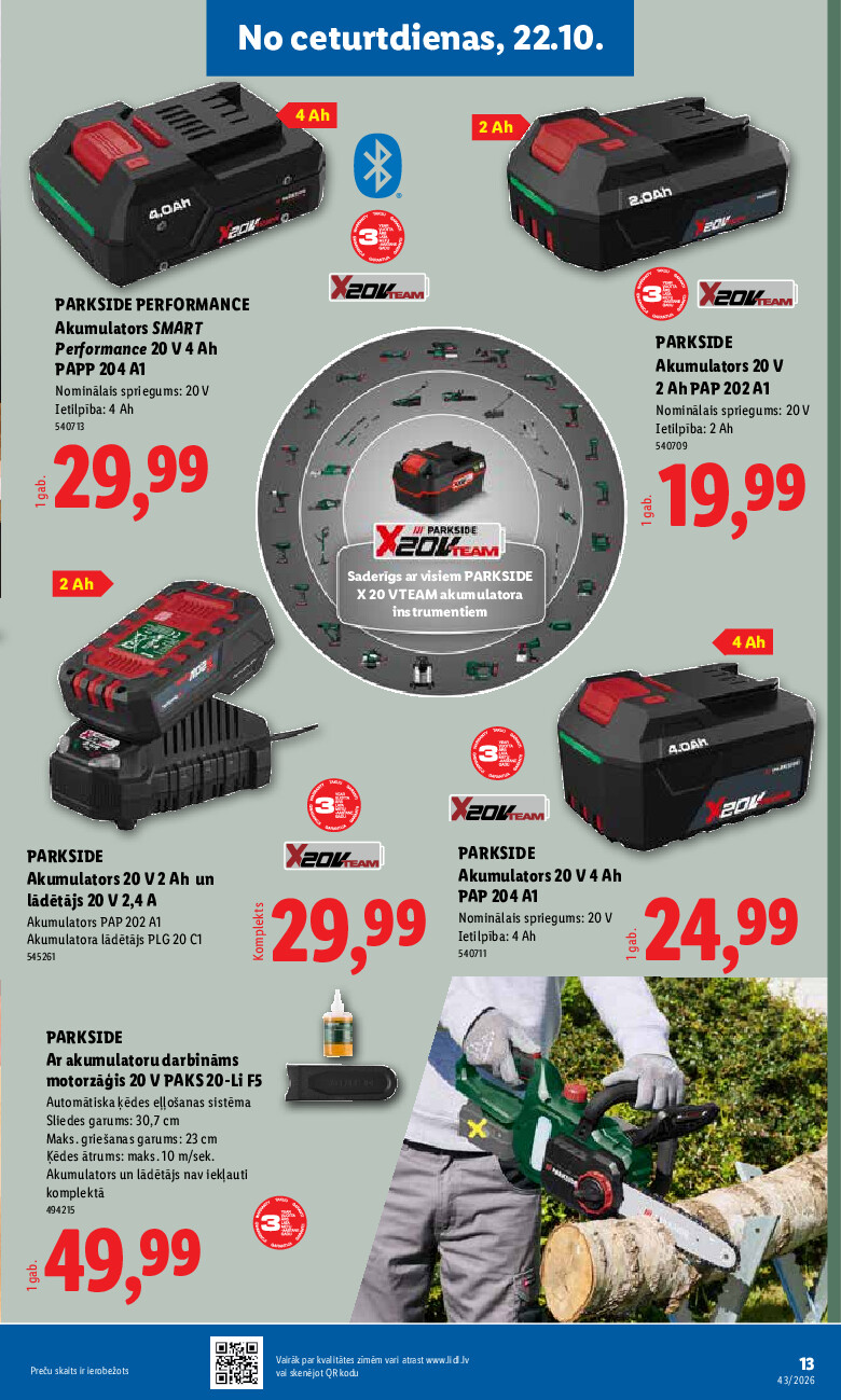 lidl - Nepārtikas preču piedāvājums (2026-10-19 - 2026-10-25) - page: 13