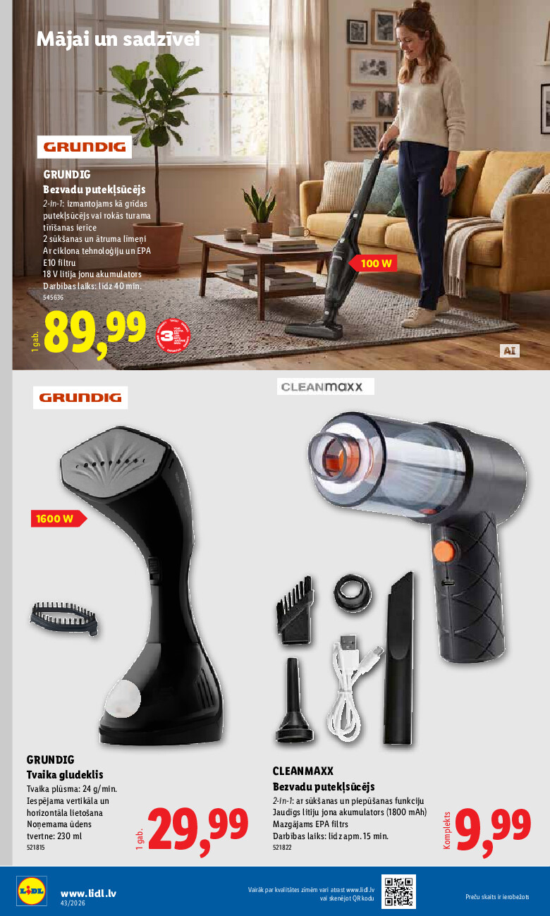 lidl - Nepārtikas preču piedāvājums (2026-10-19 - 2026-10-25) - page: 16