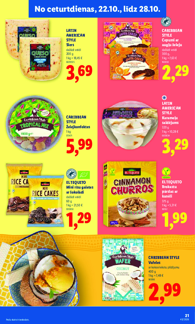 lidl - Aktuālais akciju buklets (2026-10-19 - 2026-10-25) - page: 21