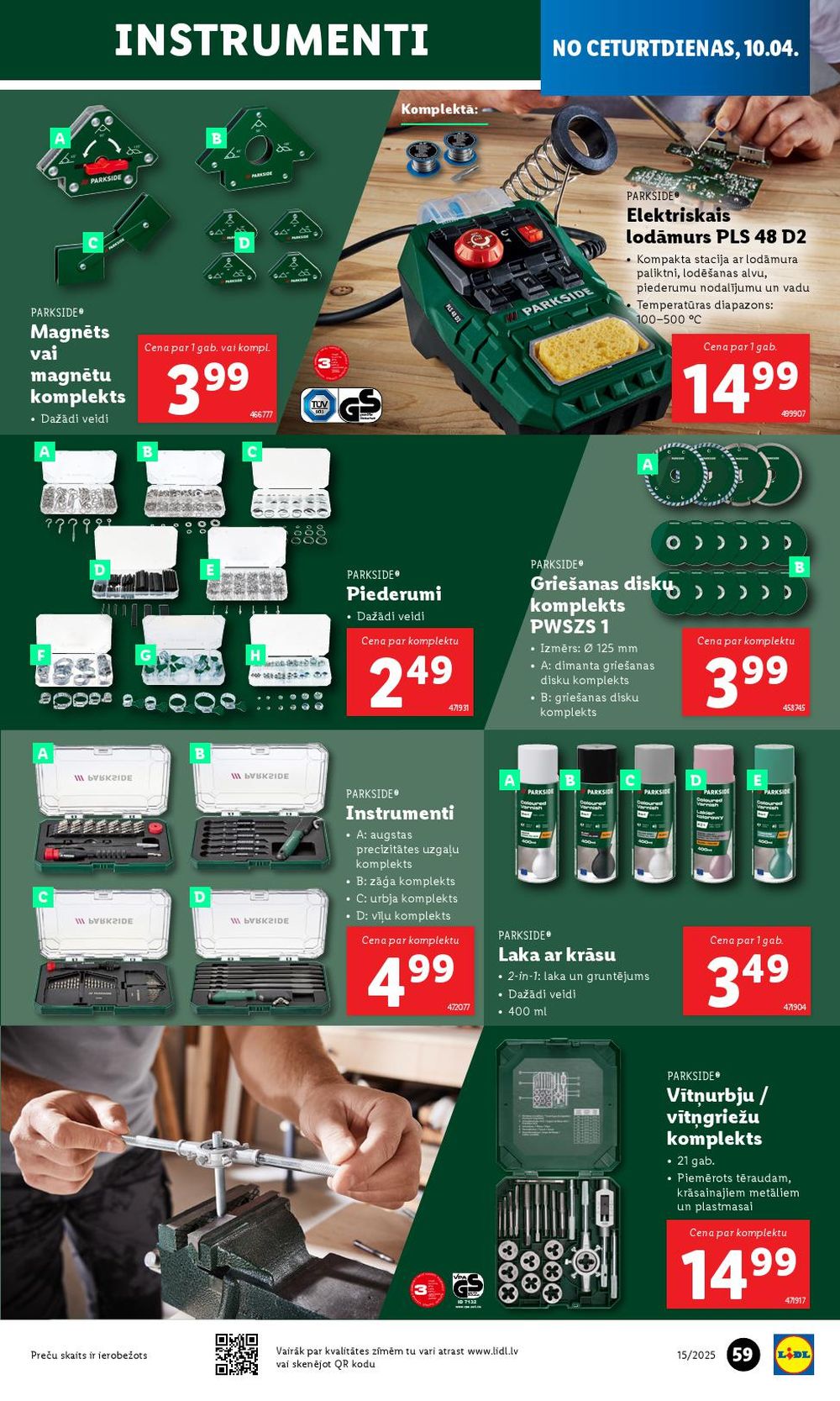 lidl - LIDL (10.04.2025 - 13.04.2025) - page: 59 lidl - LIDL (10.04.2025 - 13.04.2025) - page: 59