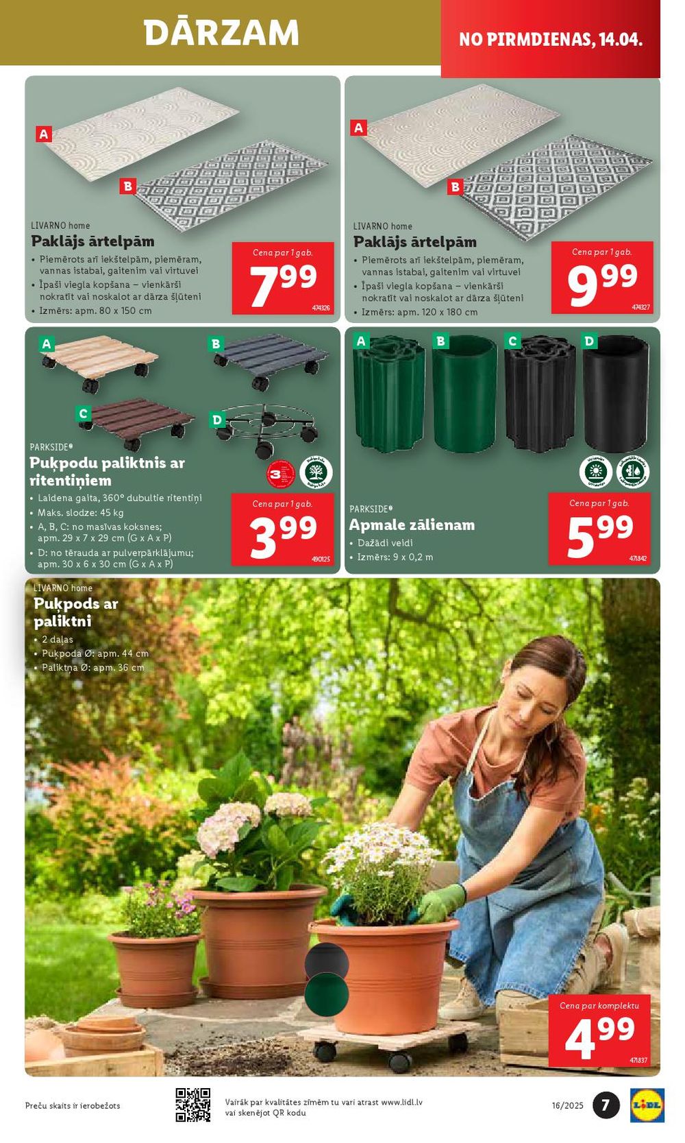 lidl - LIDL - Nepārtikas preču piedāvājums (14.04.2025 - 20.04.2025) - page: 7