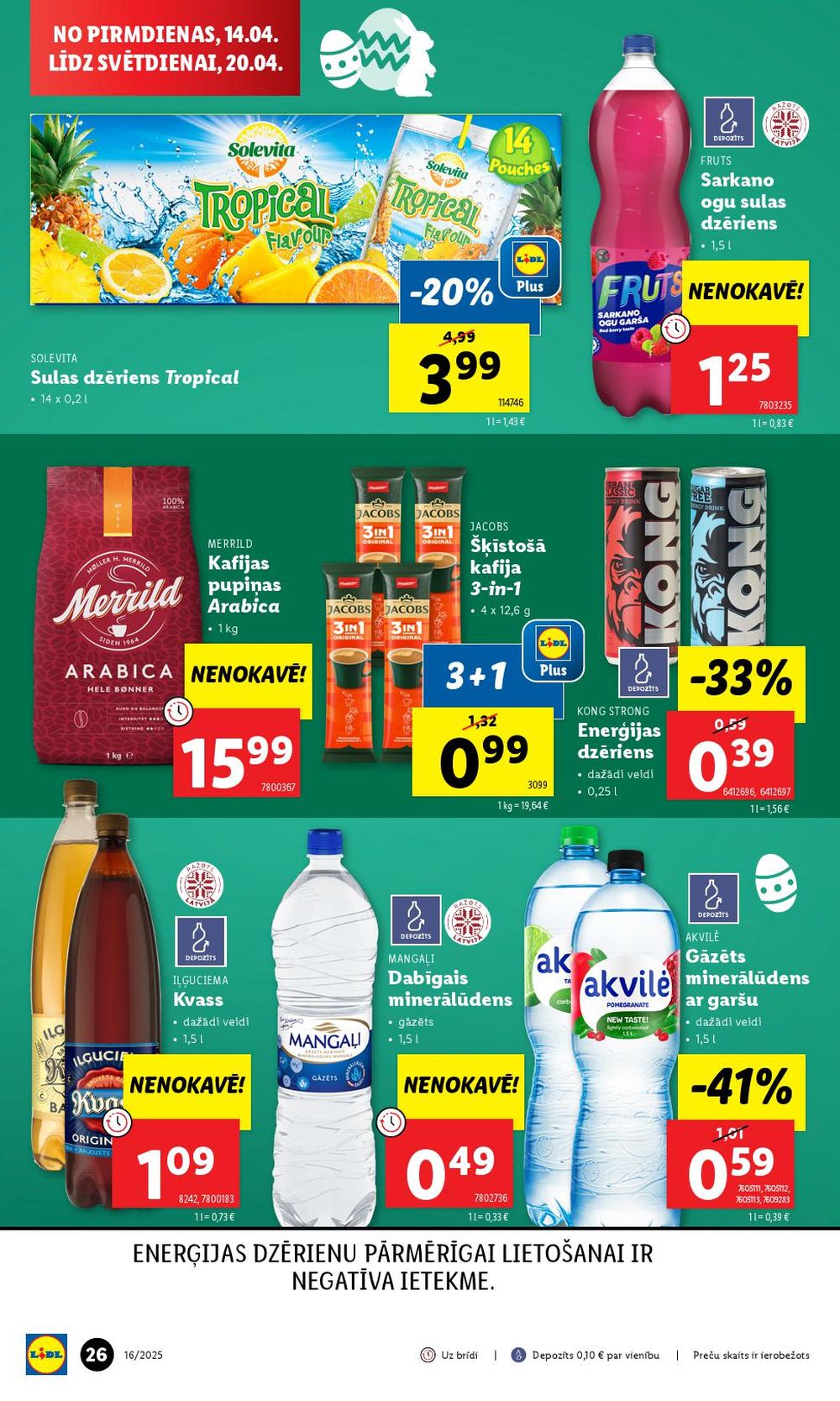 lidl - LIDL (17.04.2025 - 20.04.2025) - page: 26 lidl - LIDL (17.04.2025 - 20.04.2025) - page: 26