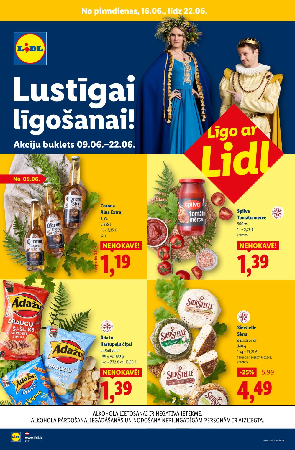 lidl - LIDL - Lustīgai līgošanai! (09.06.2025 - 22.06.2025)