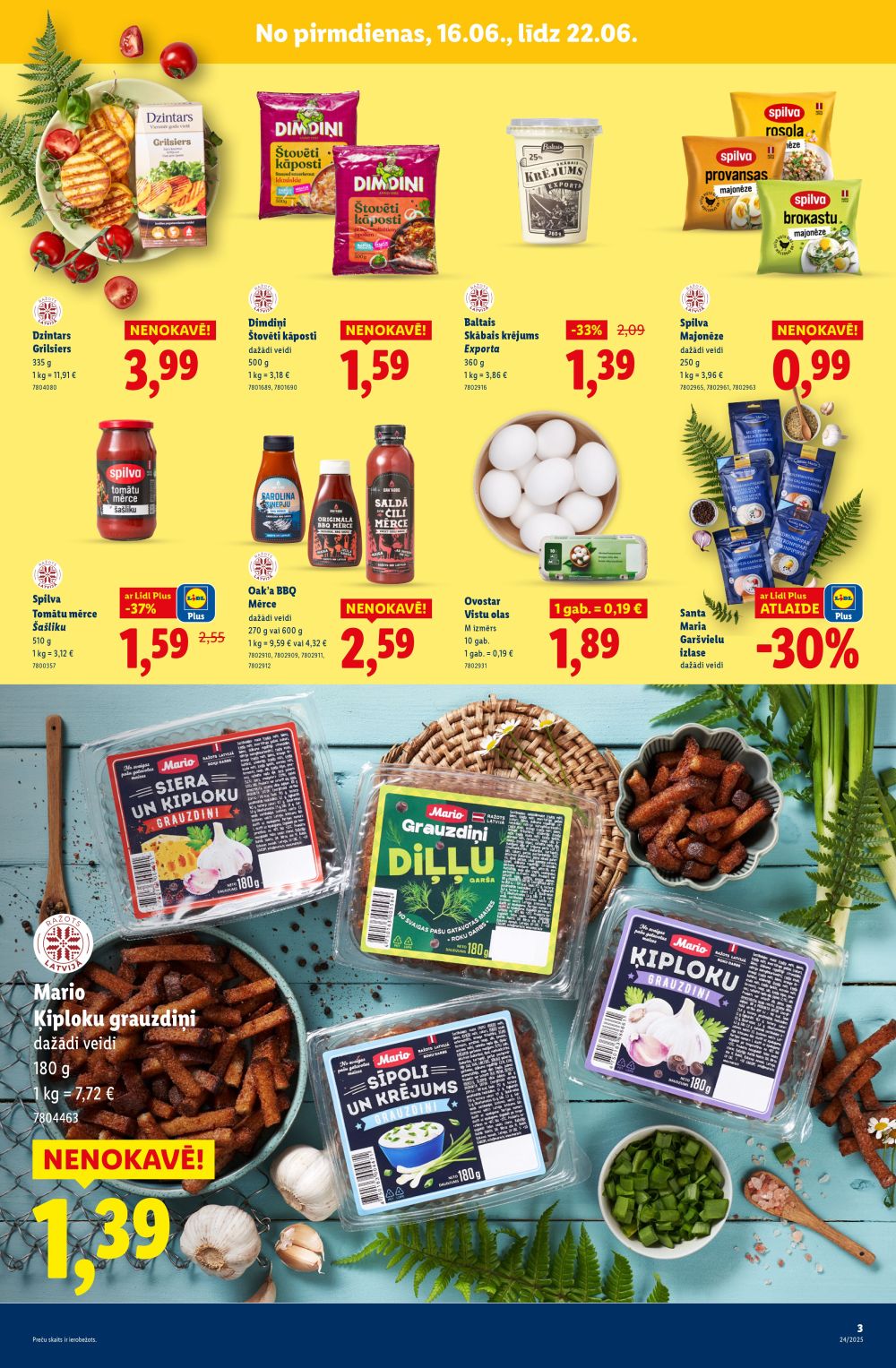 lidl - LIDL - Lustīgai līgošanai! (09.06.2025 - 22.06.2025) - page: 3