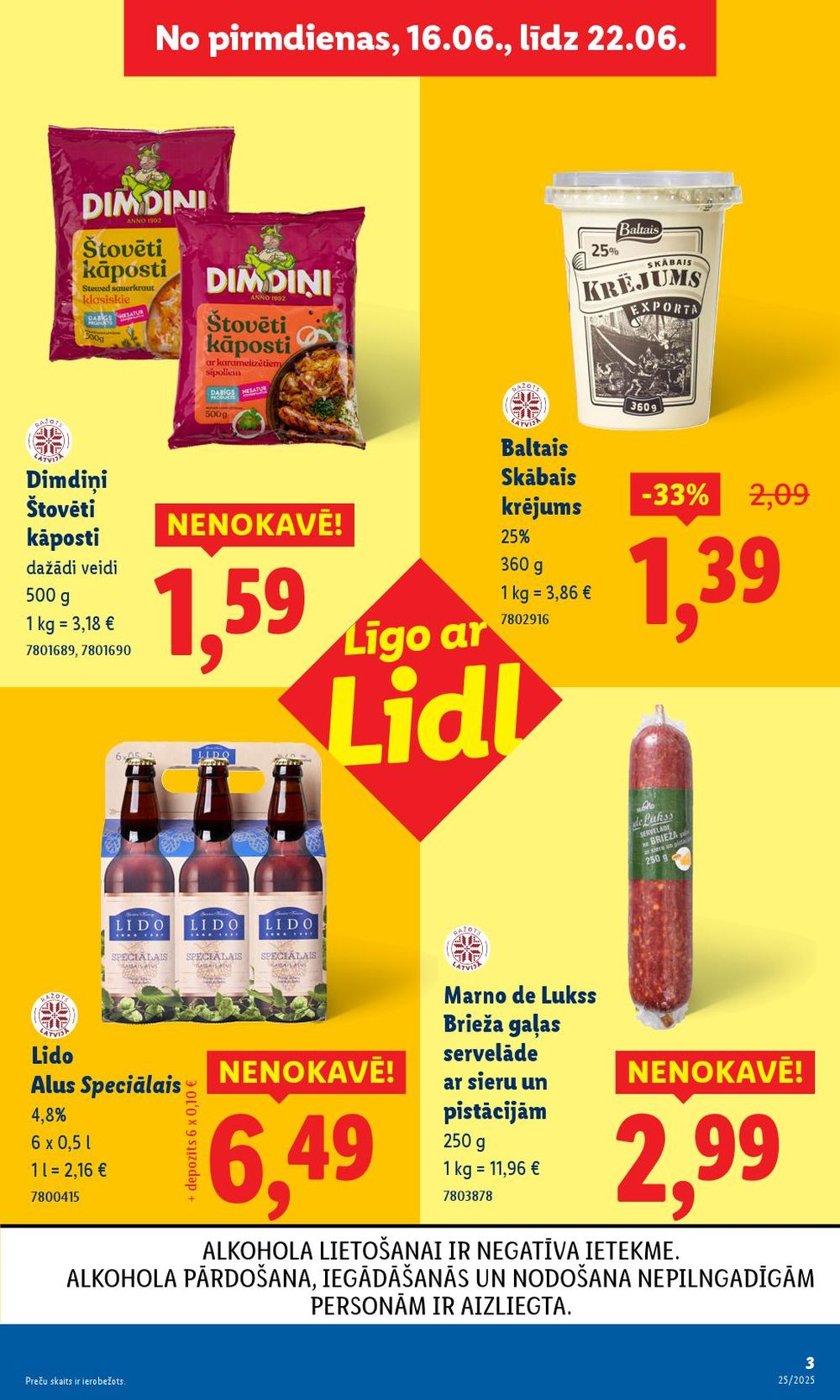 lidl - LIDL (19.06.2025 - 22.06.2025) - page: 3 lidl - LIDL (19.06.2025 - 22.06.2025) - page: 3