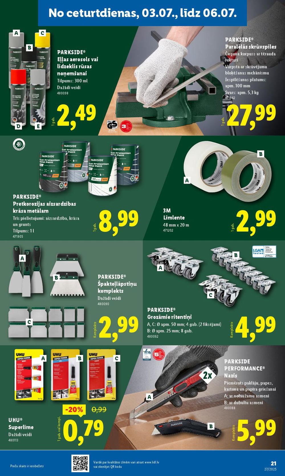 lidl - LIDL - Nepārtikas preču piedāvājums (30.06.2025 - 06.07.2025) - page: 21
