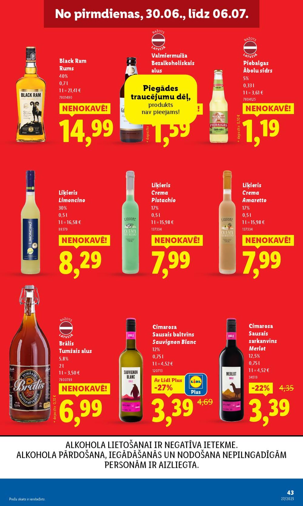 lidl - LIDL (03.07.2025 - 06.07.2025) - page: 43 lidl - LIDL (03.07.2025 - 06.07.2025) - page: 43