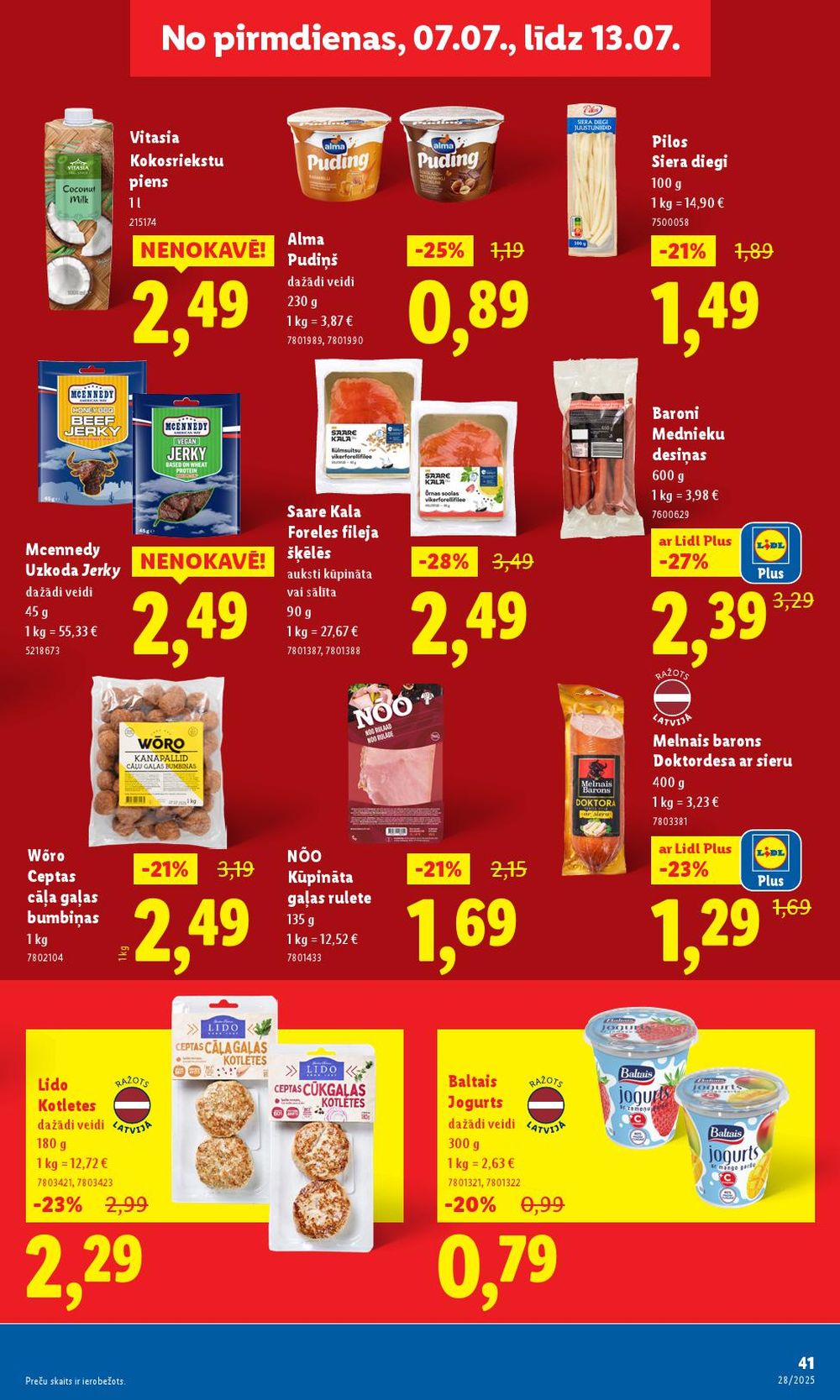 lidl - LIDL (10.07.2025 - 13.07.2025) - page: 41 lidl - LIDL (10.07.2025 - 13.07.2025) - page: 41