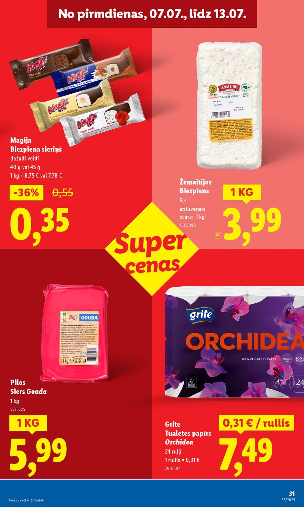 lidl - LIDL (10.07.2025 - 13.07.2025) - page: 31 lidl - LIDL (10.07.2025 - 13.07.2025) - page: 31
