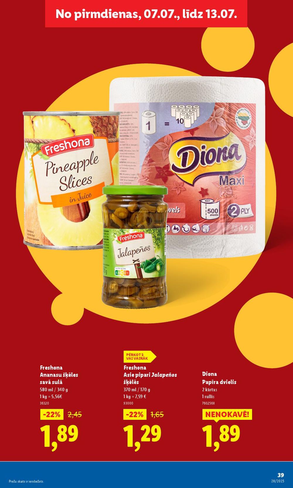 lidl - LIDL (10.07.2025 - 13.07.2025) - page: 39 lidl - LIDL (10.07.2025 - 13.07.2025) - page: 39