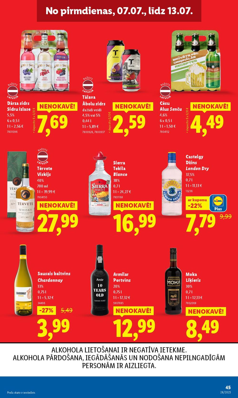 lidl - LIDL (10.07.2025 - 13.07.2025) - page: 45 lidl - LIDL (10.07.2025 - 13.07.2025) - page: 45