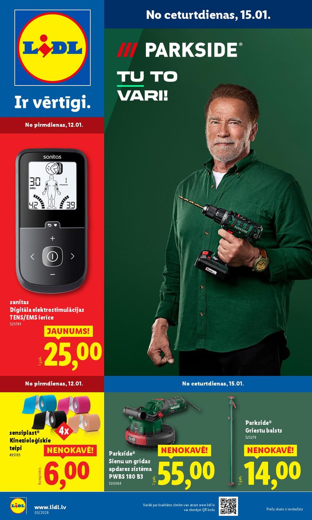 lidl - LIDL - Nepārtikas preču piedāvājums (12.01.2026 - 18.01.2026)