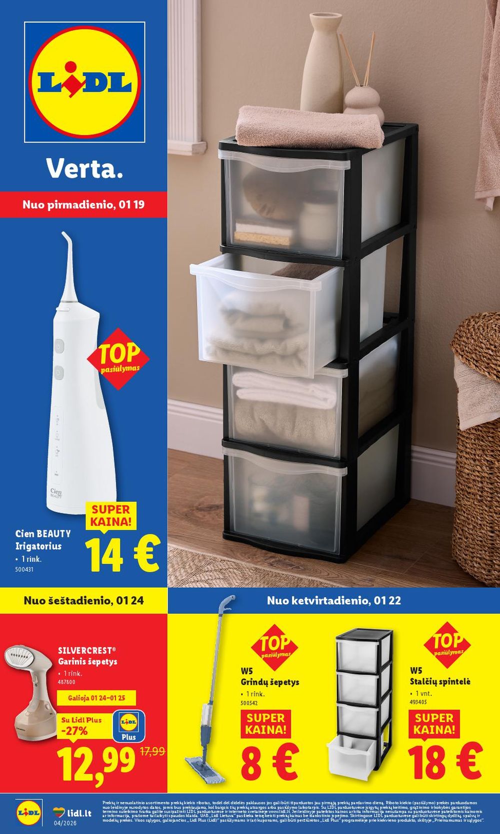 lidl - LIDL - Nepārtikas preču piedāvājums (19.01.2026 - 25.01.2026)