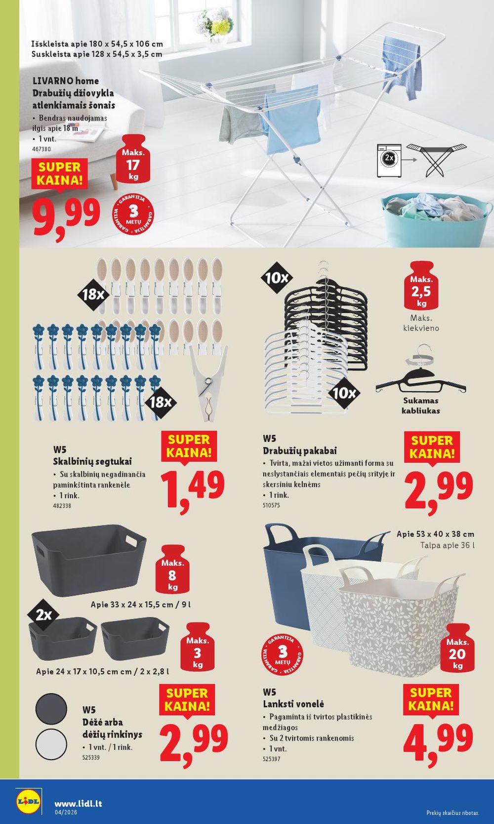 lidl - LIDL - Nepārtikas preču piedāvājums (19.01.2026 - 25.01.2026) - page: 14
