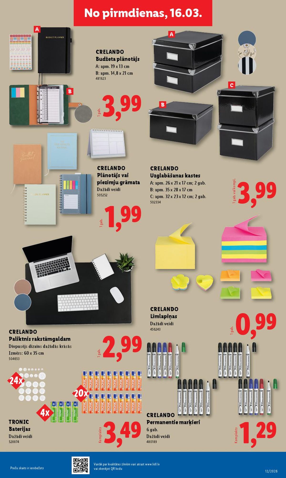 lidl - LIDL - Nepārtikas preču piedāvājums (16.03.2026 - 22.03.2026) - page: 5