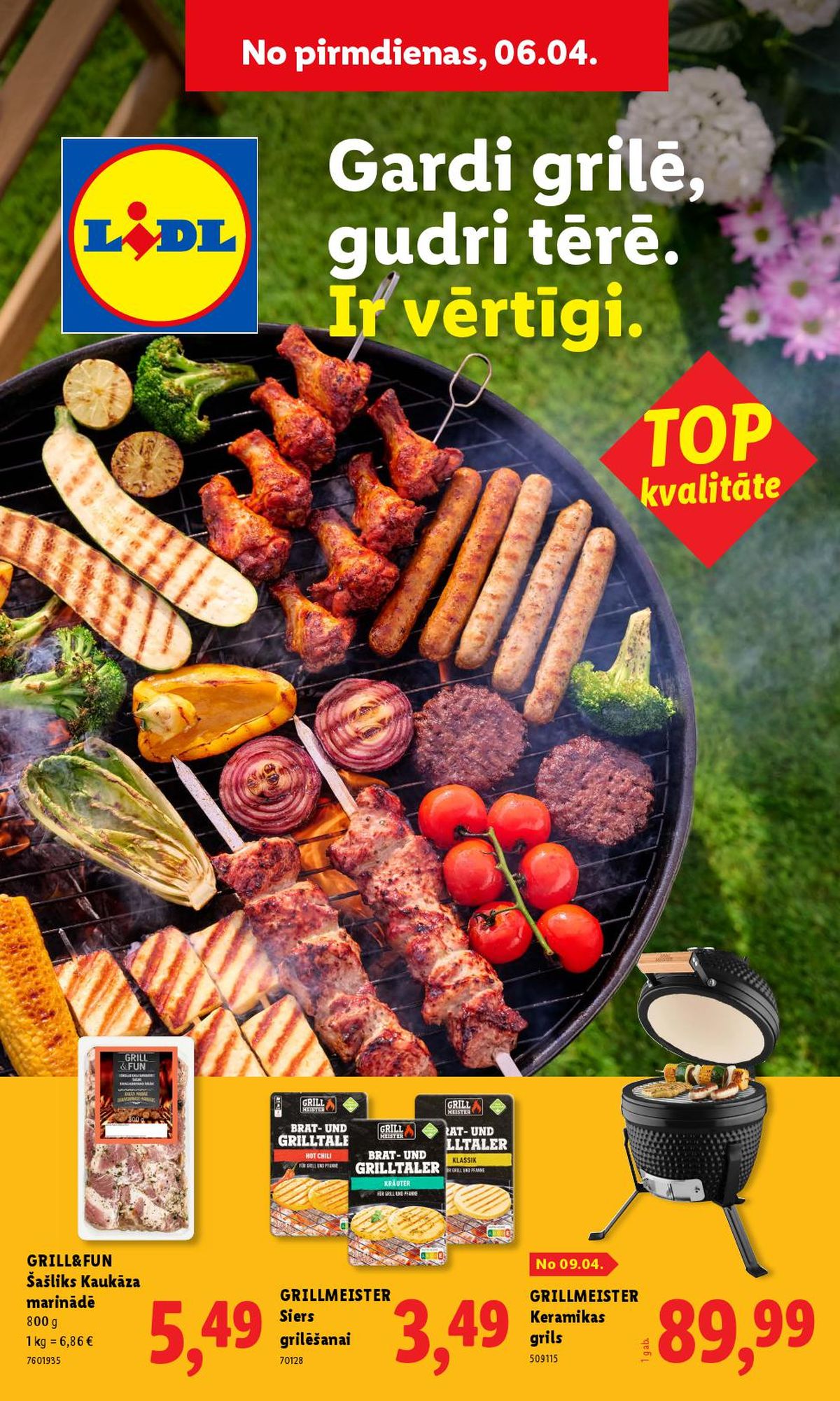 lidl - LIDL - Grila katalogs (06.04.2026 - 12.04.2026)