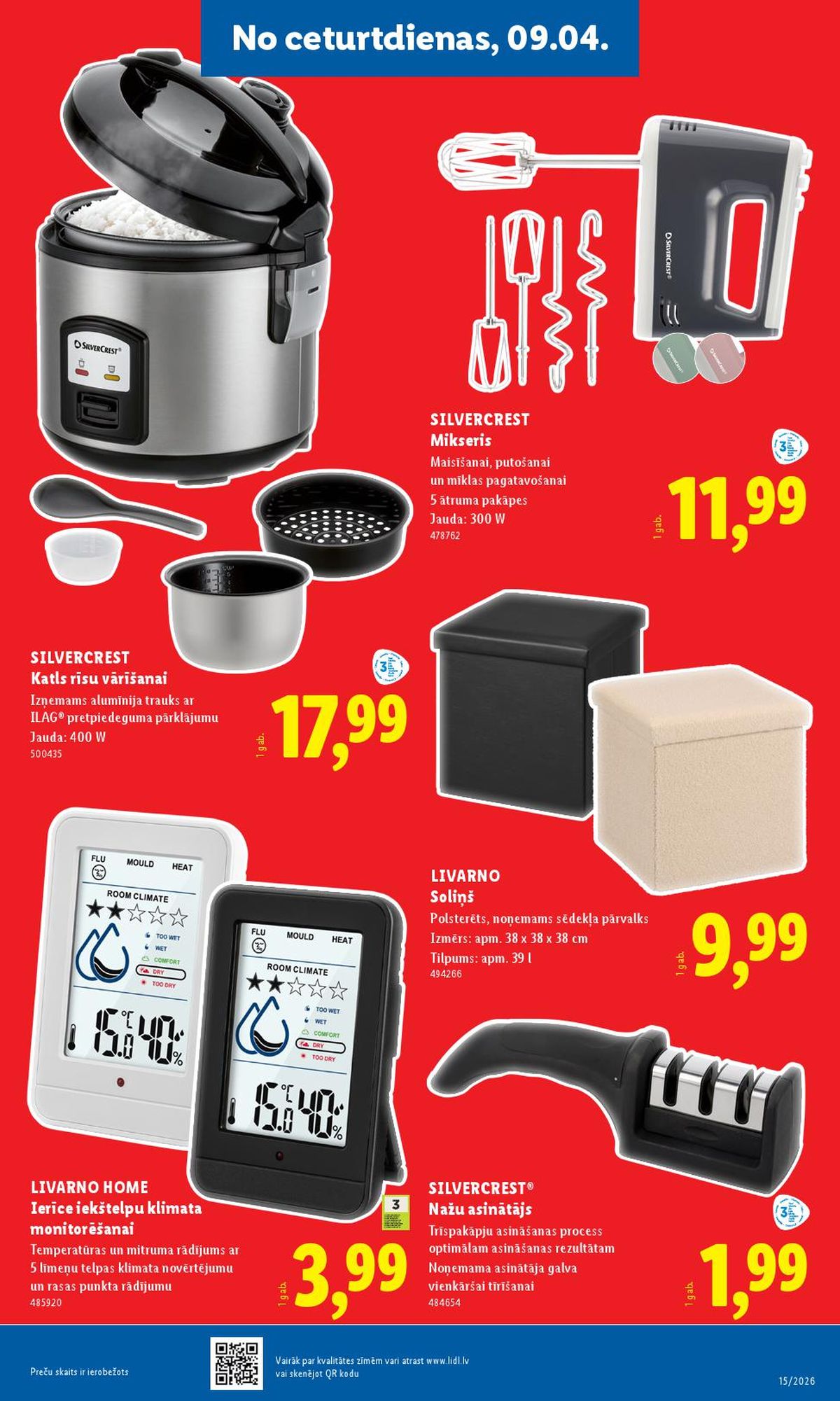 lidl - LIDL - Nepārtikas preču piedāvājums (06.04.2026 - 12.04.2026) - page: 8