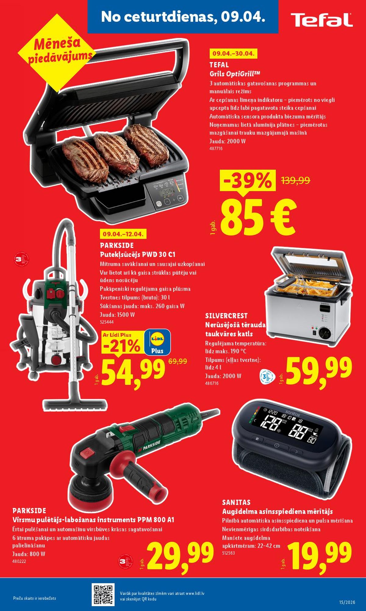 lidl - LIDL - Nepārtikas preču piedāvājums (06.04.2026 - 12.04.2026) - page: 7