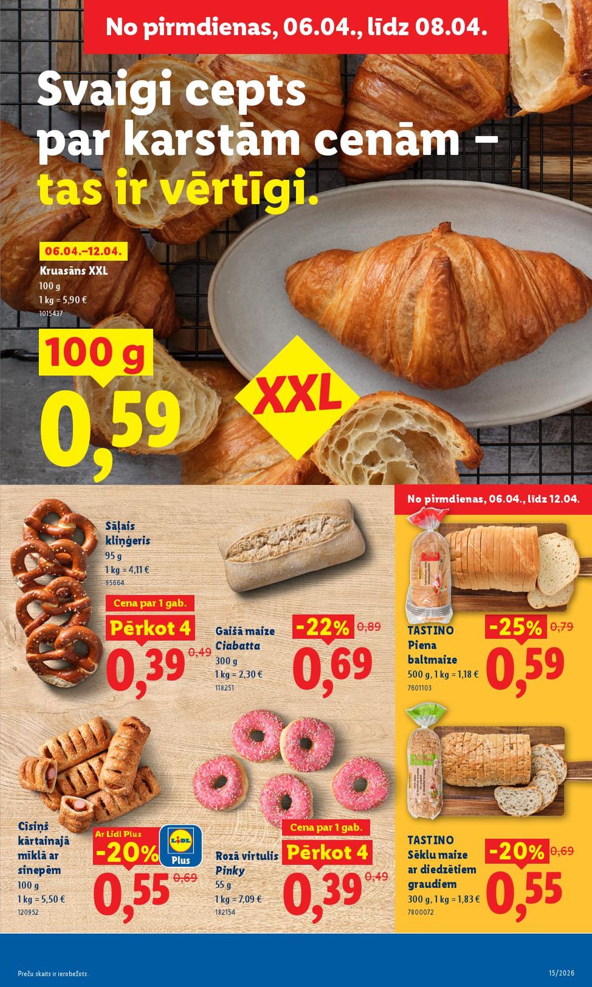 lidl - LIDL - Aktuālais akciju buklets (06.04.2026 - 12.04.2026) - page: 4
