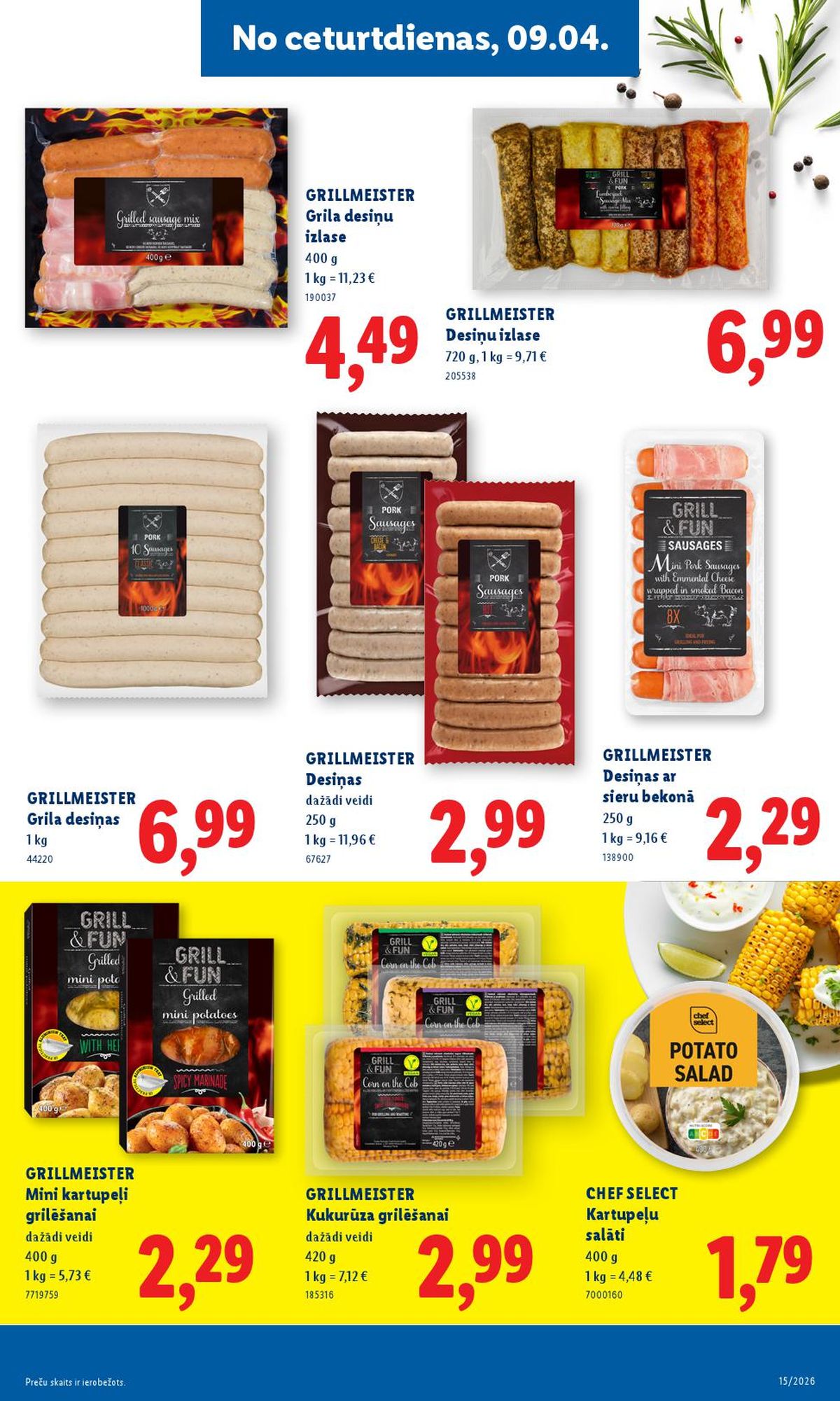 lidl - LIDL - Aktuālais akciju buklets (06.04.2026 - 12.04.2026) - page: 15